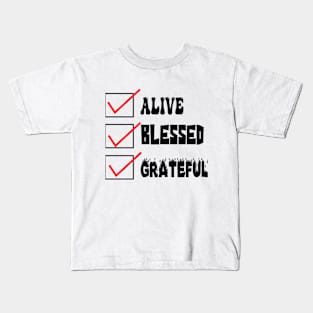 alive t-shirt Kids T-Shirt